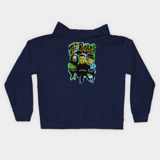 The Beats: Ginsberg. Kerouac, Burroughs ver. 2 Kids Hoodie